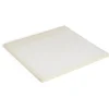 Plaque de mousse polyester blanc 40x40x2cm