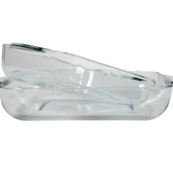 Plat à four en verre x2
