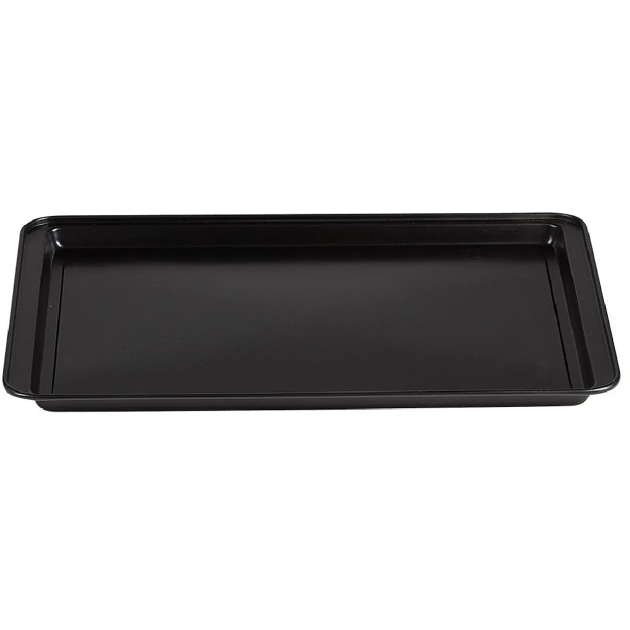 Plat à pâtisserie acier noir x4