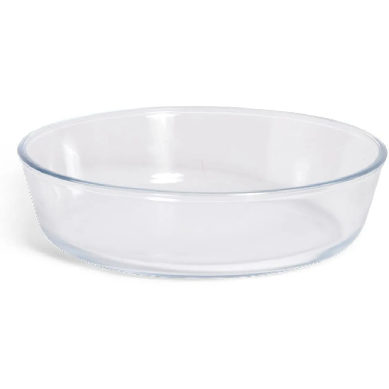 Plat en verre borosilicate x2 - Ø22,6cm et Ø27cm