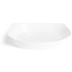Plat rectangulaire 25x34cm Luminarc blanc