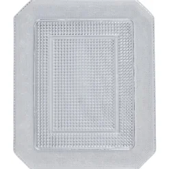 Plateau blanc rectangulaire luxe