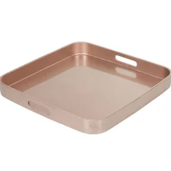 Plateau carré couleur cuivre