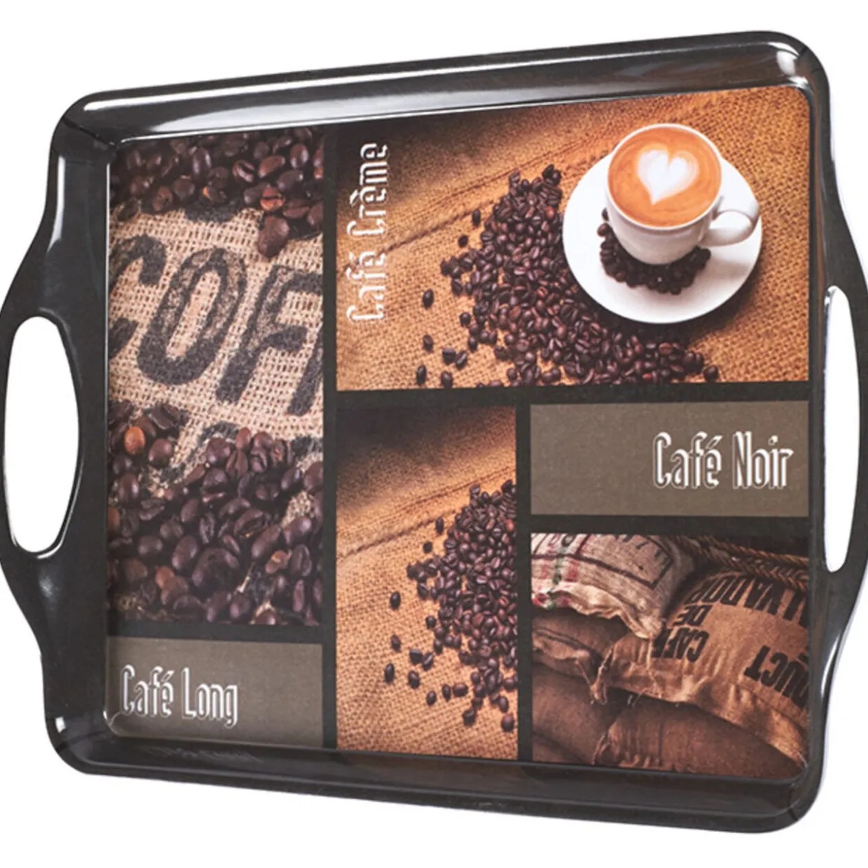 Plateau design Café poignées