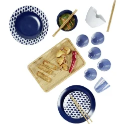 Plateau rectangulaire bambou naturel