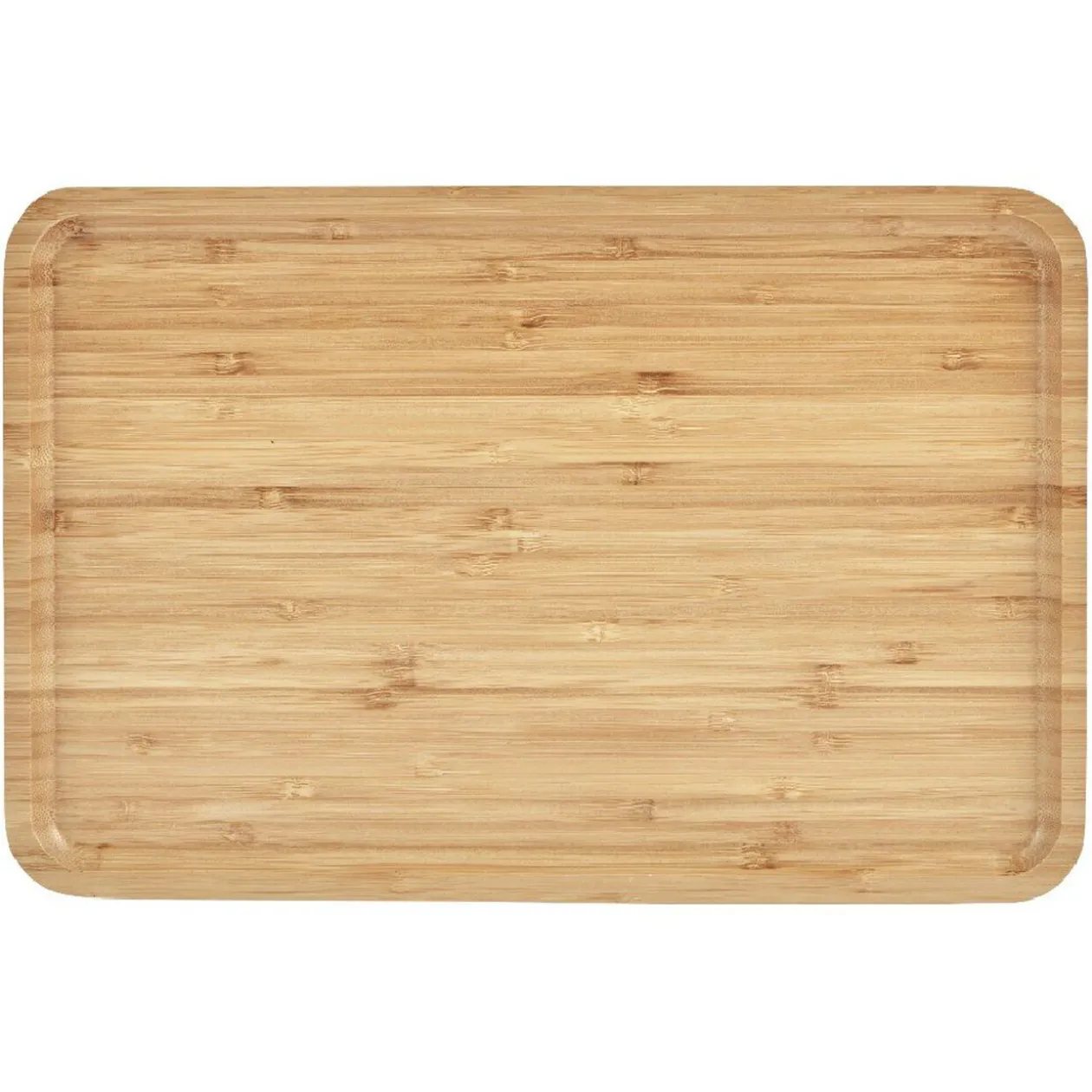 Plateau rectangulaire bambou naturel