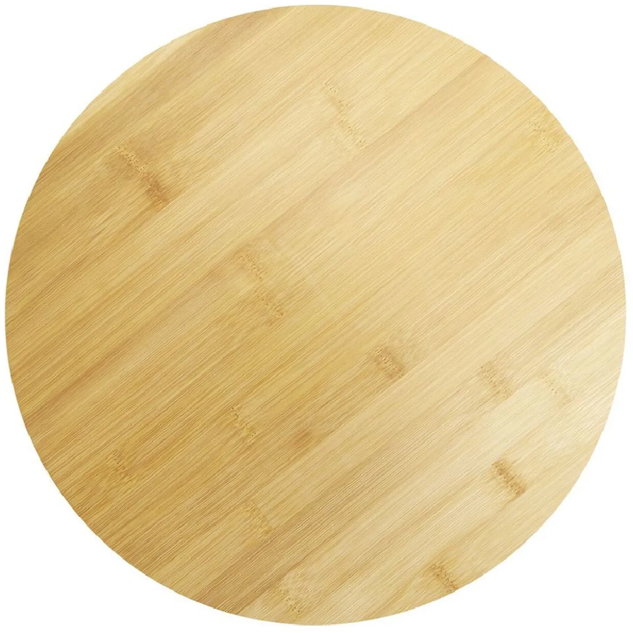 Plateau tournant en bambou naturel Ø35cm