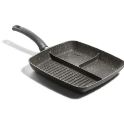 Poêle à brunch 3 compartiments