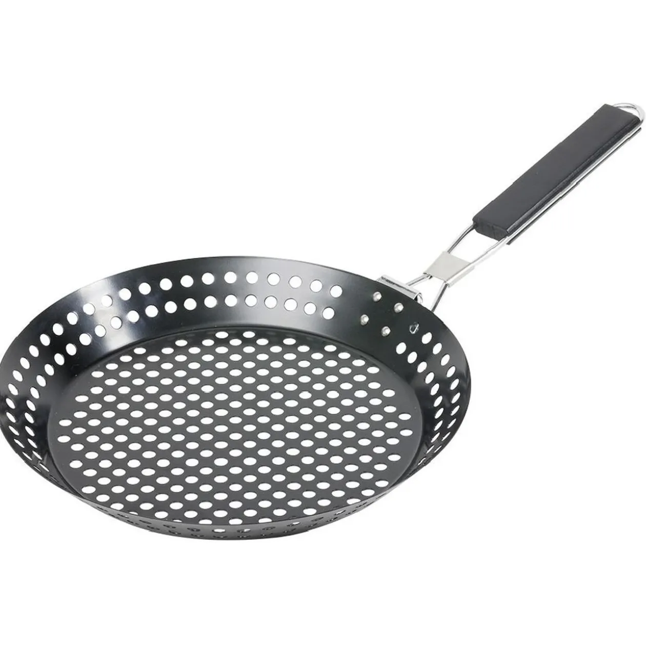 Poêle à marrons en acier au carbone Ø30,5cm