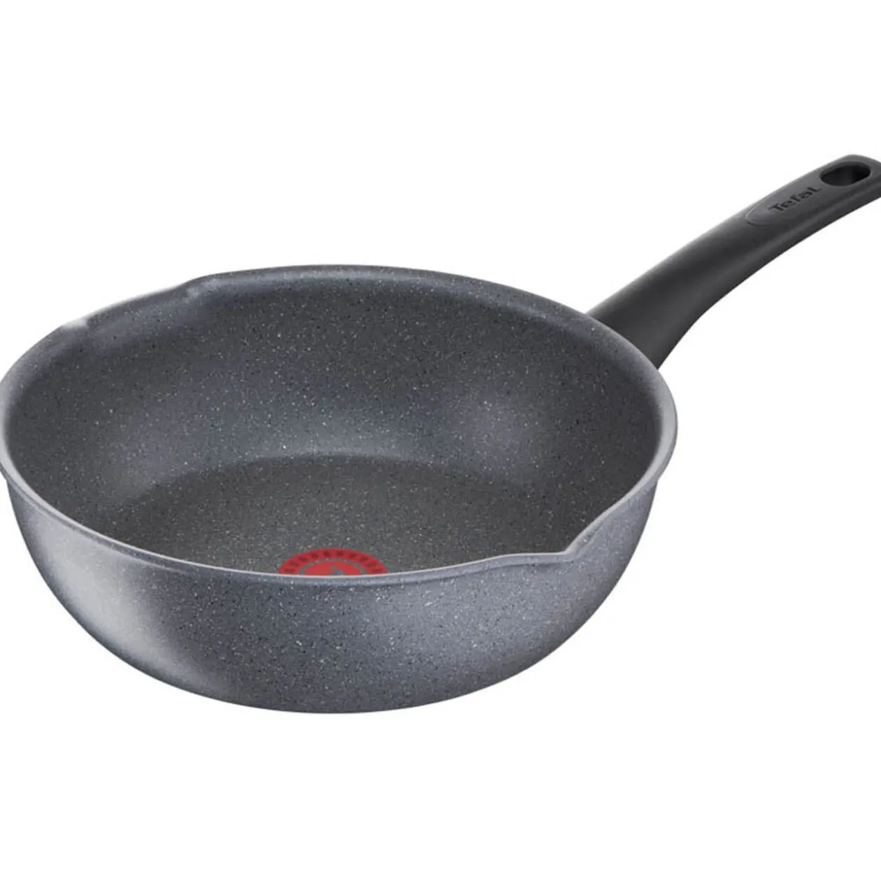Poêle sauteuse Tefal Mineralia Force aluminium moucheté gris noir ø 26 cm