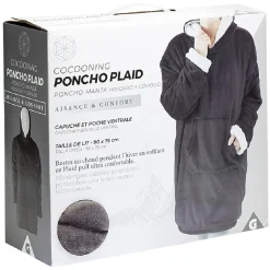 Poncho plaid H90X75cm