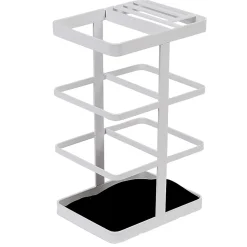Porte ustensiles de cuisine en métal blanc