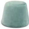 Pouf Berlingot vert d’eau