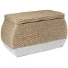 Pouf coffre 60 x 30 x H.36 cm