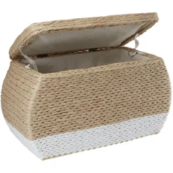 Pouf coffre 60 x 30 x H.36 cm