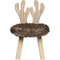 Pouf enfant avec dossier design renne