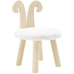 Pouf enfant avec dossier design bouquetin