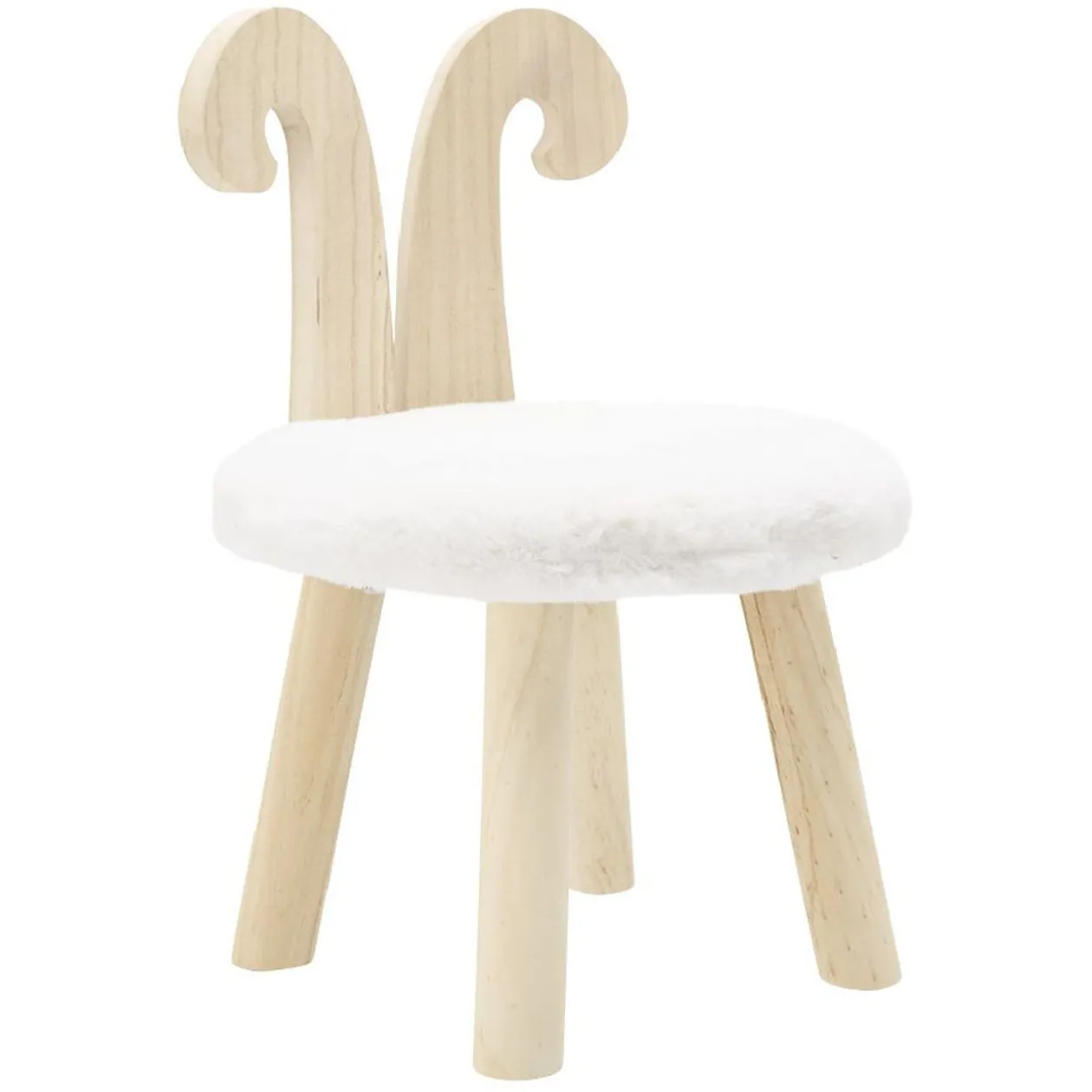 Pouf enfant avec dossier design bouquetin