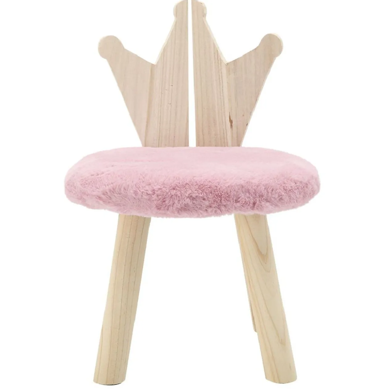 Pouf enfant avec dossier design princesse