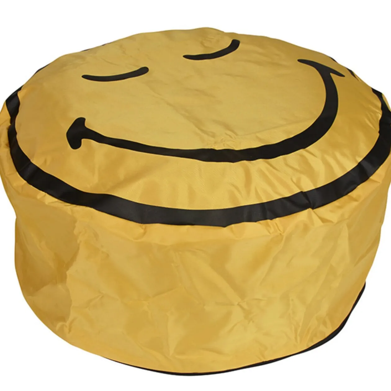 Pouf gonflable rond Smiley