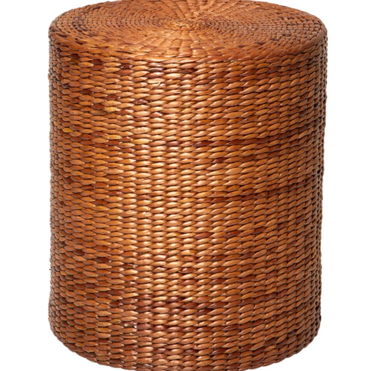 Pouf rond en osier Muranu Nomad