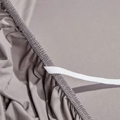 Protège canapé extensible 3 places uni gris 195 à 230 cm