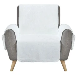 Protège fauteuil polaire