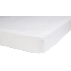 Protège matelas blanc 160x200 cm