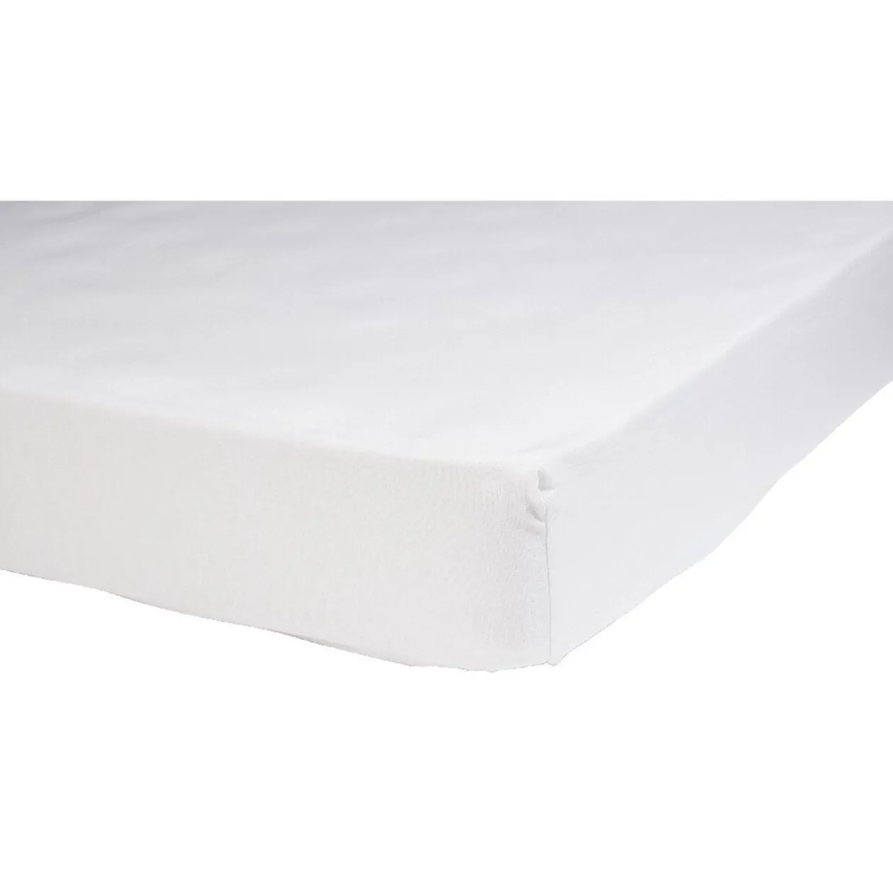 Protège matelas coton molletonné 145 gr/m² dim. 140x200 cm
