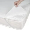Protège matelas jetable blanc 2 places