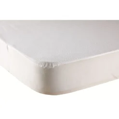 Protège matelas 90x190cm éponge imperméable anti-acariens