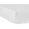 Protège-matelas anti-punaises jersey 140x190x25cm polyester blanc