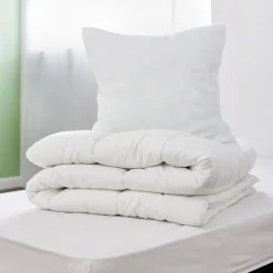 Protège-matelas anti-punaises jersey 90x190x25cm polyester blanc