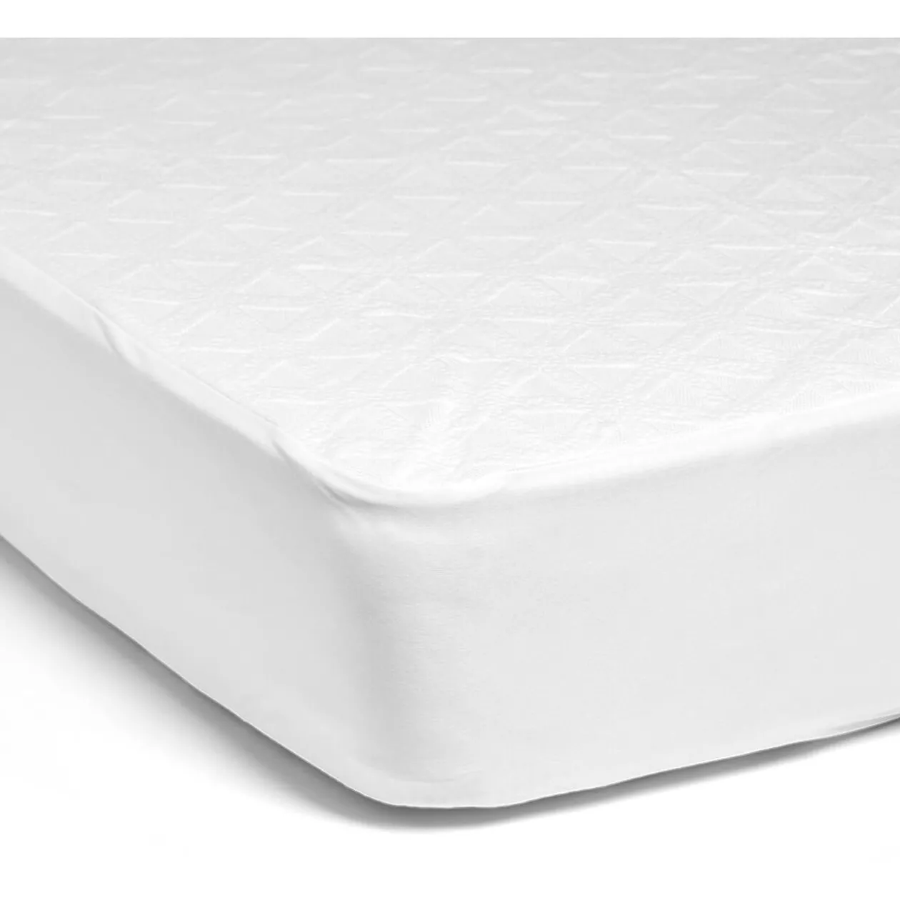 Protège-matelas imperméable antibactérien polyester bambou 140x190cm