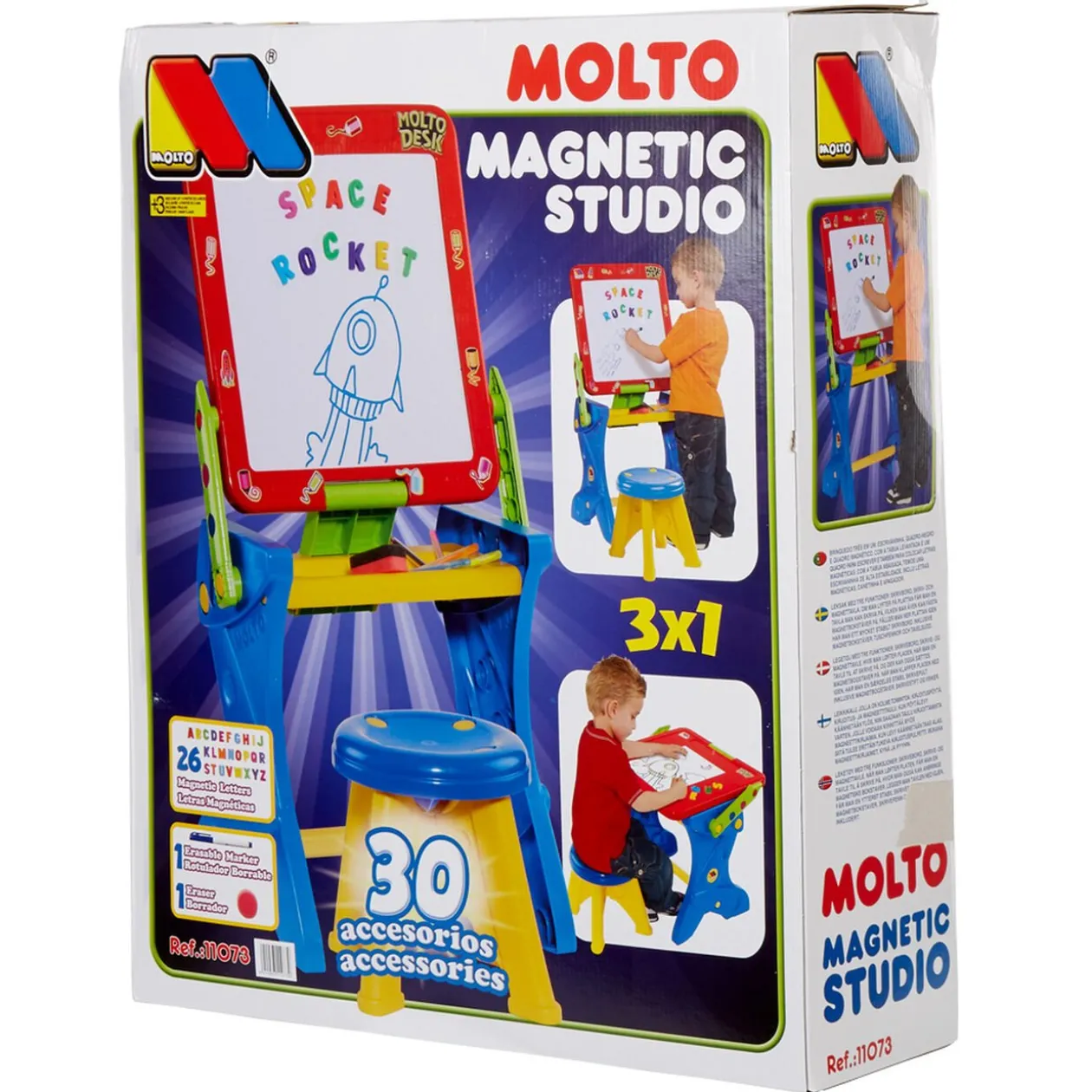 Pupitre tableau magnétique multifonctionnel