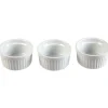 Ramequin porcelaine x3