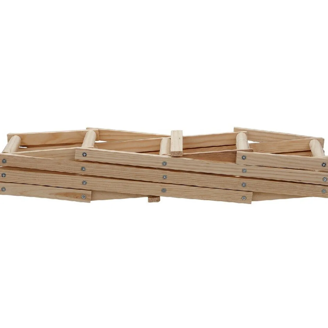 Range bouteilles en pin naturel