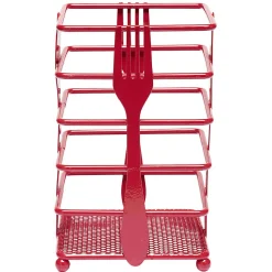 Range couvert en métal