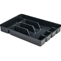 Range couverts gris foncé