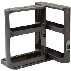 Rangement à épices coulissant 2 niveaux noir