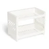 Rangement à épices Sun Day polypropylène blanc L24x18xH14,5cm