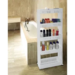 Resserre 2en1 avec fonction table blanc