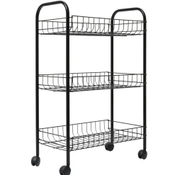 Resserre multiusage desserte de cuisine 3 niveaux