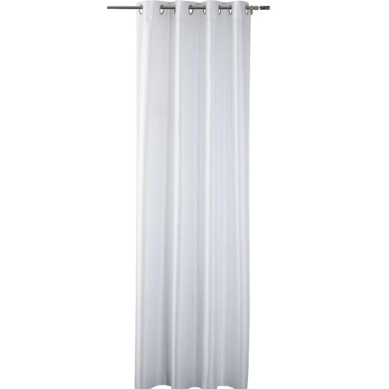 Rideau à oeillet blanc 140 x 240 cm