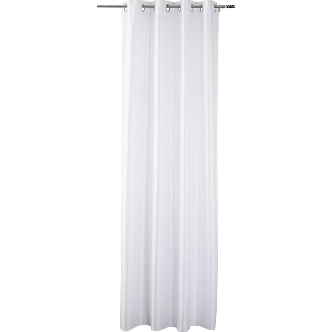 Rideau à oeillet blanc 140 x 240 cm
