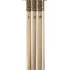 Rideau à oeillets design étoiles marron beige