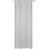 Rideau à oeillets effet chiné blanc