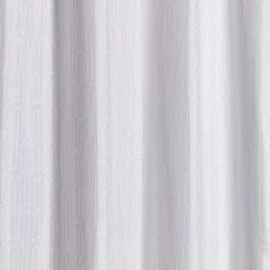 Rideau à oeillets effet lin blanc 140x240cm