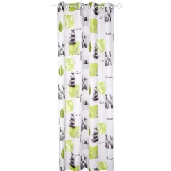 Rideau à oeillets en microfibre design Zen