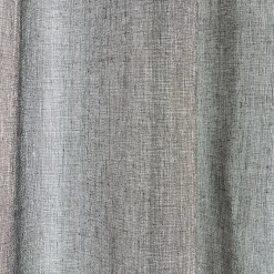 Rideau à oeillets fil brillant noir et blanc 140x260cm